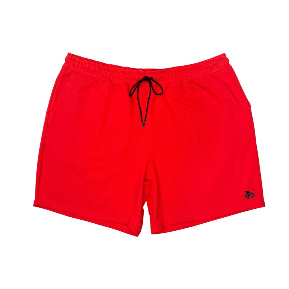 Puma x TMC collab EVERY DAY HUSSLE SweatShorts Mens 4XL High Risk Red Nipsey NWT